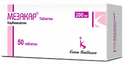 MEZAKAR tabletkalari 200mg N50