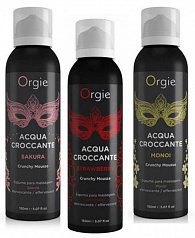 Пенка для массажа Orgie Acqua Croccante Strawberry:uz:Orgie Acqua Croccante qulupnay massaj ko'pik