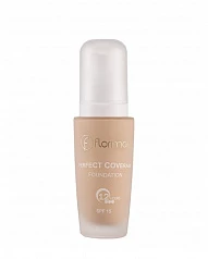 Тональная основа perfect coverage, 100 Flormar:uz:Fond mukammal qamrovi, 100 Flormar