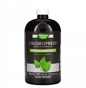 Natures Way, Chlorofresh, suyuq xlorofil, yalpiz, 132 mg, 16 fl oz (473,2 ml)