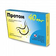ПРОТОН П таблетки 40мг N50