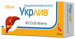 UKRLIV tabletkalari 250mg N30