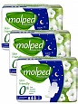 Гигиенические прокладки ночные pure&soft night 6 шт molped:uz:Sof va yumshoq tungi gigienik salfetkalar 6 dona molped