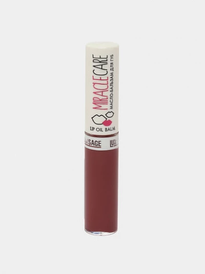 Масло-бальзам для губ LUXVISAGE Miracle Care, 5.5 г, тон 102 Smoky plum