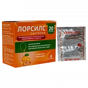 ЛОРСИЛС пастилки со вкусом апельсина N20