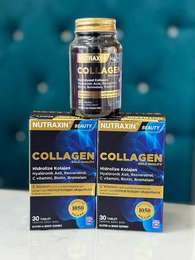 Коллаген COLLAGEN NUTRAXIN, 1050 мг, 30 таблеток Коллаген COLLAGEN NUTRAXIN, 1050 мг, 30 таблеток:uz:Kollagen COLLAGEN NUTRAXIN, 1050 mg, 30 tabletka