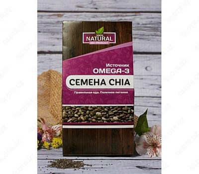 Натуральный источник омега-3 Семена Чиа:uz:Omega 3 Chia urug'larining tabiiy manbai