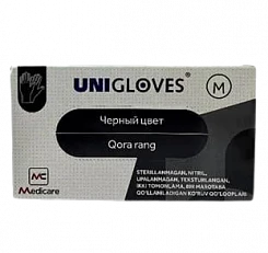 Медицинские одноразовые перчатки нитриловые неопудренные UNIGLOVES