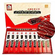 Qizil Koreya ginseng Confection Gold bilan shakarlangan mevalar