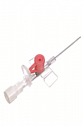 Канюля с портом для  внутривенных инъекций и крыльями POLYFLON, FEP, 16G 