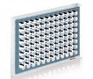 Кварцевая микропластина 730.009-QG Quartz Microplate 
With 96 wells Base: Synthetic 
Quartz Glass / 730.009-QG:uz:96 quduqli kvarts mikroplastinkasi Baza: sintetik kvarts oynasi / 730.009-QG