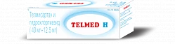 ТЕЛМЕД Н таблетки 40мг 40 мг+12,5 мг N10