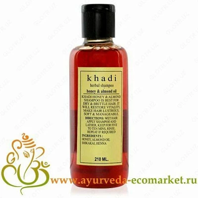 Шампунь для волос Khadi Honey Almond Шампунь для волос Khadi Honey Almond