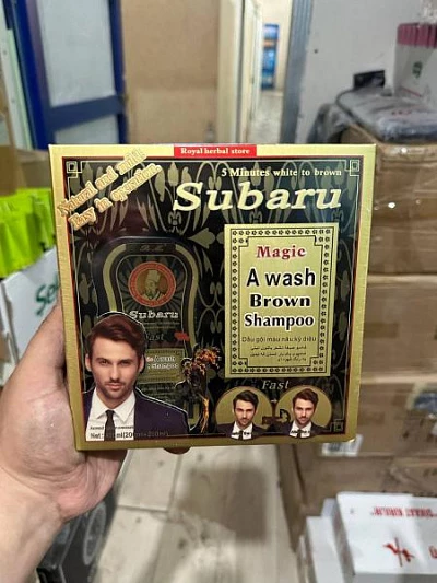 Тонирующий шампунь Subaru Magic (brown) Тонирующий шампунь Subaru Magic (brown):uz:Subaru Magic Tinting Shampun