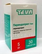ПЕРИНДОПРИЛ ТЕВА 0,005 таблетки N30