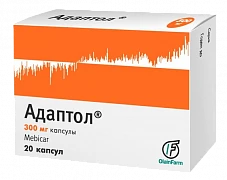 АДАПТОЛ капсулы 300мг N20