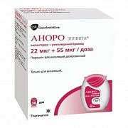 ANORO ELLIPTA poroshok 62,5mkg