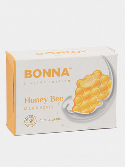 Мыло туалетное Bonna Honey Bee Milk&Honey, 100 г