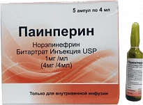 ПИНЕПЕРИН раствор 4мл N5
