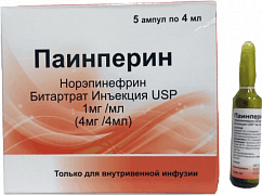 ПИНЕПЕРИН раствор 4мл N5