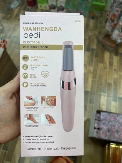 To'piqlar uchun elektr rolikli fayl pomza Электрическая роликовая пилка пемза для пяток:uz:To'piqlar uchun elektr rolikli fayl pomza