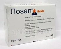LOZAP PLYUS 0,05+0,0125 tabletkalari N60