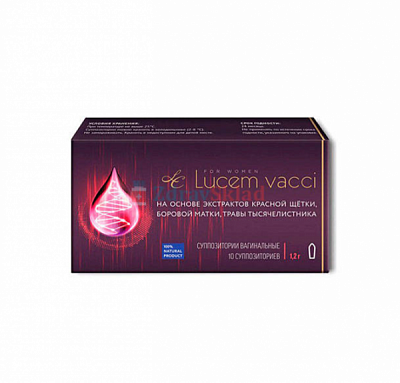 Суппозитории свечи для женщин комплексное оздоровление Lucem vacci:uz:Lucem vacci ayollar uchun keng qamrovli sog'liqni saqlash uchun shamlar