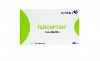 ТЕЛСАРТАН таблетки 80мг N30
