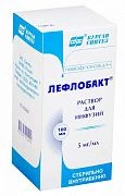 ЛЕФЛОБАКТ 0,005/МЛ раствор для инфузий 100мл