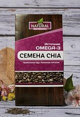 Натуральный источник омега-3 Семена Чиа:uz:Tabiiy manba Omega-3 Chia urug'lari