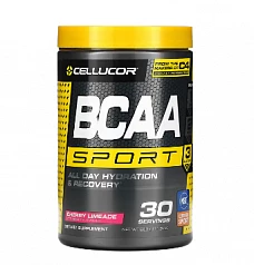 Аминокислоты Cellucor BCAA Sport, вишневый лаймад, 11,6 унц. (330 г):uz:Cellucor BCAA Sport, Cherry Limeade, 11,6 oz (330 g)
