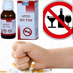Средство против курения и алкоголя Go Tox:uz:Chekish va alkogolga Qarshi samarali vosita GO TOX