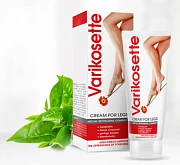 Крем для ног от варикоза Varikosette:uz:Varikoz tomirlari uchun oyoq kremi