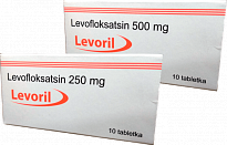 LEVORIL tabletkalari 500mg N10