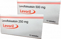 LEVORIL tabletkalari 500mg N10