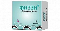 ФИЗЗИ таблетки 500мг N4