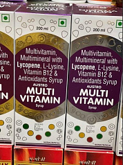 Мультивитаминный сироп Multi vitamin syrup Austro lab:uz:Multivitaminli sirop