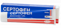 SERTOFEN gel 60g 1,25%