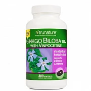 БАД для мозга и памяти Ginkgo Biloba Trunature (300 капсул)