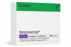 ВЕНЛАКСОР таблетки 37,5мг N30