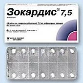 ЗОКАРДИС 0,0075 таблетки N28