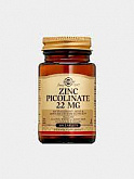 Цинк пиколинат Solgar Zinc Picolinate 22mg (100 шт.)