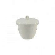 Плавильный тигель средней формы с крышкой, 50 мл, (в наборе 6 шт)