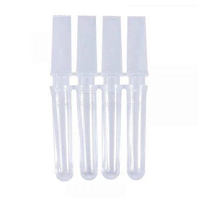 4-луночные пробирки для ПЦР, натурального цвета, 252 шт:uz:4-quduqli PCR naychalari, tabiiy rang, 252 dona