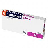 TERBIZIL tabletkalari 250mg N28