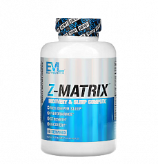 Комплекс для восстановления и сна EVLution Nutrition, Z-Matrix, 240 капсул:uz:EVLution Nutrition Recovery & Sleep Complex, Z-Matrix, 240 kapsula