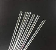 Стеклянная палочка для перемешивания с закругленными концами 30 см диаметр 7-8 мм