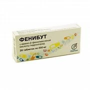 FENIBUT tabletkalari 250mg N20