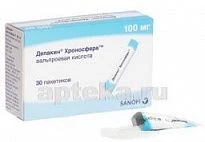 ДЕПАКИН ХРОНОСФЕРА 0,1 гранулы N30