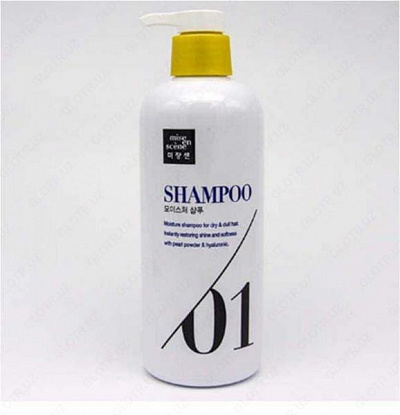 Увлажняющий шампунь - Pearl Smooth & Silky Moisture 01 Shampoo